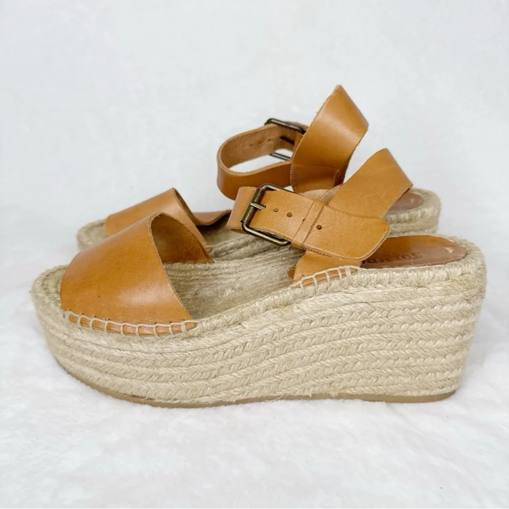 Soludos Minorca Platform Espadrille Sandals 7 - Picture 2 of 9